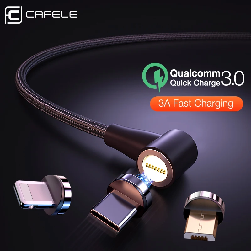 Cafele QC 3.0 Magnetic Micro USB Cable For iPhone Charger USB Type C Cable Cord For Charging Wire For Huawei Xiaomi 9 Samsung
Cafele QC 3.0 Magnetic Micro USB Cable For iPhone Charger USB Type C Cable Cord For Charging Wire For Huawei Xiaomi 9 Samsung