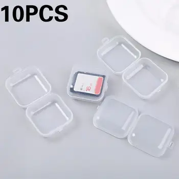 10 Boxes Portable Mini Transparent Flip Jewelry Box Square Plastic Small Storage Box Medicine Storage Box Small Gift Jewelry Box
10 Boxes Portable Mini Transparent Flip Jewelry Box Square Plastic Small Storage Box Medicine Storage Box Small Gift Jewelry Box