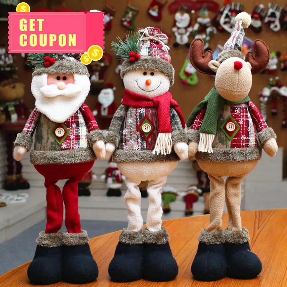 2020 NEW Christmas Decorations Christmas Dolls Santa Claus Snowman Elk Ornaments 48cm Christmas Tree Decorations
2020 NEW Christmas Decorations Christmas Dolls Santa Claus Snowman Elk Ornaments 48cm Christmas Tree Decorations
