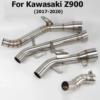 Z900 Motorcycle Exhaut 51mm inlet Decat Race Eliminator Exhaust Remove Catalyst Middle Mid Link Pipe For Kawasaki Z900 2017-2020
Z900 Motorcycle Exhaut 51mm inlet Decat Race Eliminator Exhaust Remove Catalyst Middle Mid Link Pipe For Kawasaki Z900 2017-2020