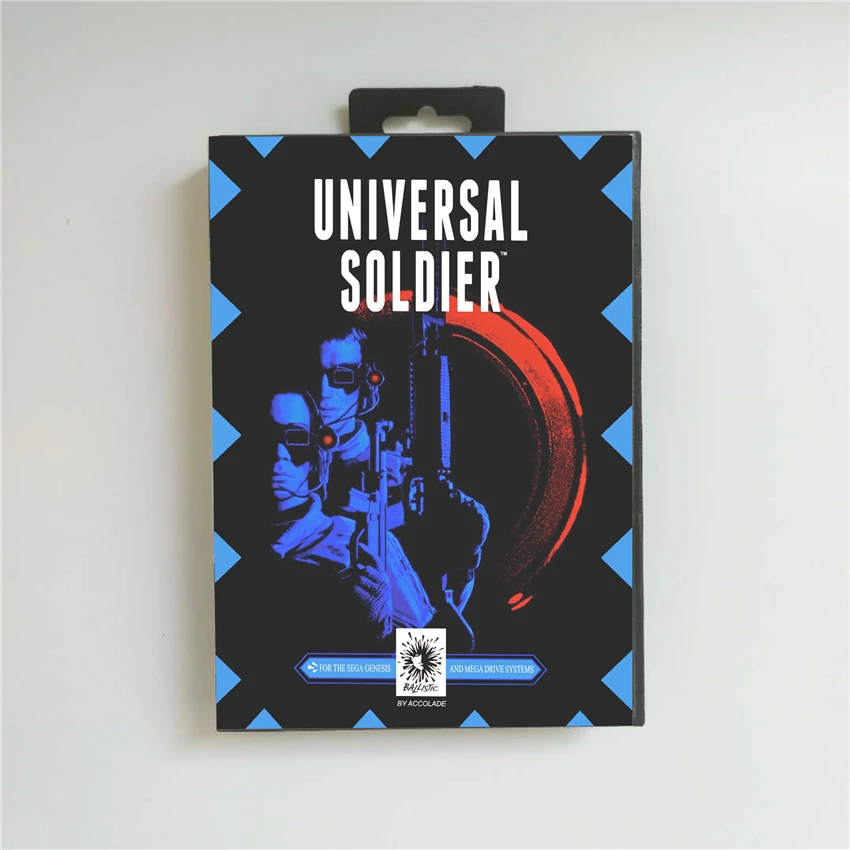 Universal Soldier - USA Cover With Retail Box 16 Bit MD Game Card for Sega Megadrive Genesis Video Game Console
Universal Soldier - USA Cover With Retail Box 16 Bit MD Game Card for Sega Megadrive Genesis Video Game Console