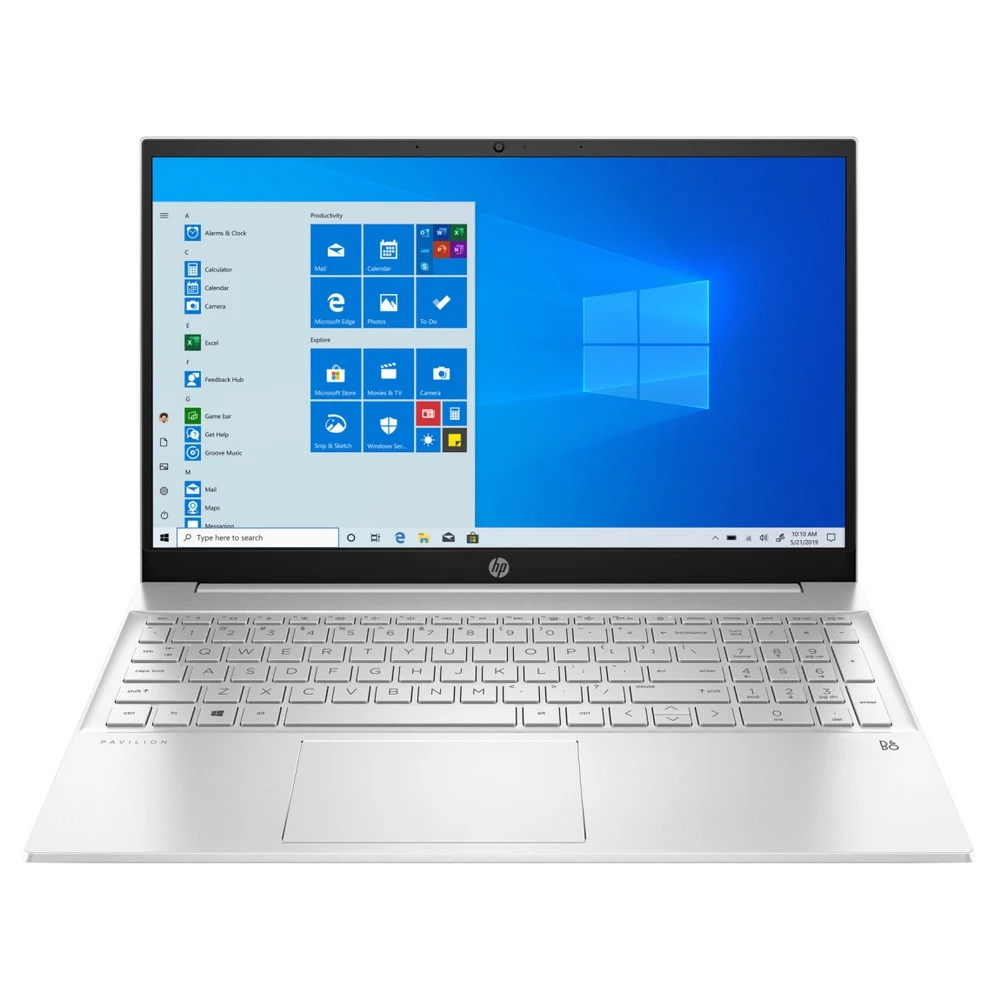 Ноутбук 15.6" IPS FHD HP Pavilion 15-eg0067ur silver ( Core i5 1135G7/8Gb/512Gb SSD/noDVD/MX350 2Gb/DOS) (2S7H8EA) | Компьютеры