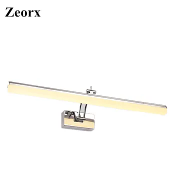 ZEORX 39/49cm 15/19in acrylic rockable mirror light led bathroom cabinet lamp bedroom makeup desk above lighting 
ZEORX 39/49cm 15/19in acrylic rockable mirror light led bathroom cabinet lamp bedroom makeup desk above lighting
