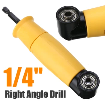 90 Degree Right Angle Extension Right Driver Drilling Shank Screwdriver Corner Tool 1/4 Inch Hex Drill Bit Socket Holder Adaptor
90 Degree Right Angle Extension Right Driver Drilling Shank Screwdriver Corner Tool 1/4 Inch Hex Drill Bit Socket Holder Adaptor