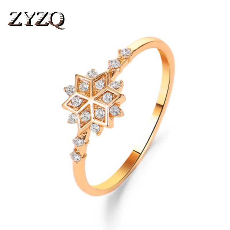 

ZYZQ Classic Romantic Engagement Rings For Women With Tiny Stone Setting Wholesale Lots&Bulk With Size 6-10 Jewelry Midi-Rings