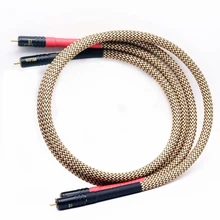 Hi End HIFI 2 Core OFC Silver Plated 2RCA to 2RCA Jack Signal Line AUX CD Amplifier Connection RCA Audio Cable
Hi End HIFI 2 Core OFC Silver Plated 2RCA to 2RCA Jack Signal Line AUX CD Amplifier Connection RCA Audio Cable