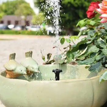7V Plastic Fountain Water Pump Solar Water Pump Durable Lotus Leaf Energy Saving Garden Portable Fish Tank Aquarium Pool
7V Plastic Fountain Water Pump Solar Water Pump Durable Lotus Leaf Energy Saving Garden Portable Fish Tank Aquarium Pool