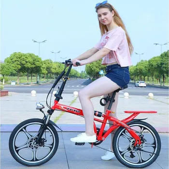 20 inches Bike Ultra Light Mini Folding Bike Shopping Subway Travel Portable Pocket Unisex Bike
20 inches Bike Ultra Light Mini Folding Bike Shopping Subway Travel Portable Pocket Unisex Bike