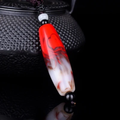 zheru jewelry natural chicken blood jade two-color transfer bead pendant necklace exquisite jewelry, best gift
zheru jewelry natural chicken blood jade two-color transfer bead pendant necklace exquisite jewelry, best gift