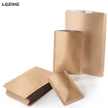 300pcs Aluminized Vacuum Powder Packaging Bag 8*12cm Brown Kraft Paper Sealing Bag For Food/Dried fruits Retail Pouches Storage
300pcs Aluminized Vacuum Powder Packaging Bag 8*12cm Brown Kraft Paper Sealing Bag For Food/Dried fruits Retail Pouches Storage