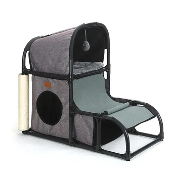 Cat Climbing Frame Cat Nest Cat-related Products Cat Scratch Trees Multi-functional Cat Climber Deconstructable Combination Nest
Cat Climbing Frame Cat Nest Cat-related Products Cat Scratch Trees Multi-functional Cat Climber Deconstructable Combination Nest