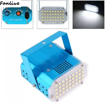 10pcs 220V 36LED Mini Stroboscope Flash Lamp with Sensitivity and Frequency Adjustment Suitable for KTV Stage Party / Weddings 
10pcs 220V 36LED Mini Stroboscope Flash Lamp with Sensitivity and Frequency Adjustment Suitable for KTV Stage Party / Weddings