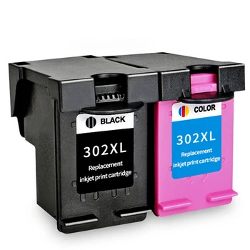 New Black/Color Printer Ink Cartridges For HP 302 XL OfficeJet 3830 3831 3832 3833 3834 4650 Compatible with HP 302XL cartridges
New Black/Color Printer Ink Cartridges For HP 302 XL OfficeJet 3830 3831 3832 3833 3834 4650 Compatible with HP 302XL cartridges