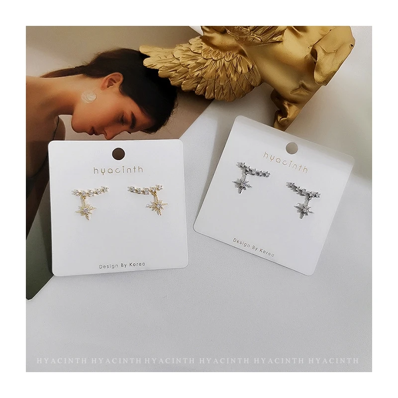 High-end French S925 Pin Earrings Women Korean Temperament Niche Elegant Simplicity Small Earring Exquisite Fashion Jewelry
High-end French S925 Pin Earrings Women Korean Temperament Niche Elegant Simplicity Small Earring Exquisite Fashion Jewelry