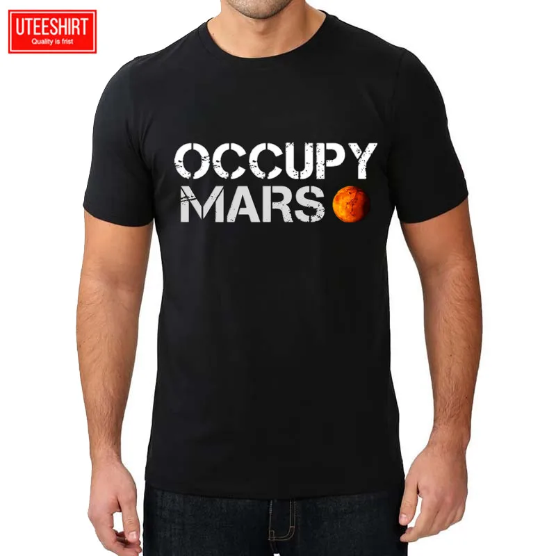 Men Occupy Mars Spacex 100% Cotton Print T-shirts 2019 Summer Unisex Not Today Design Brand Tshirt Man Harajuku Streetwear
Men Occupy Mars Spacex 100% Cotton Print T-shirts 2019 Summer Unisex Not Today Design Brand Tshirt Man Harajuku Streetwear