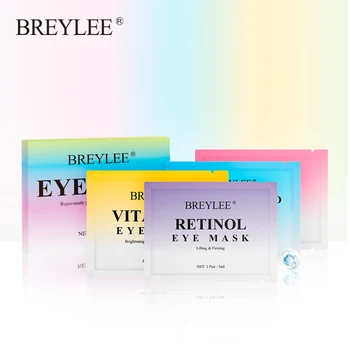 BREYLEE Eye Sheet Mask Hyaluronic Acid Vitamin C Whitening Rose Moisturizing Retinol Anti-aging Firming Skin Care Essence 8pairs
BREYLEE Eye Sheet Mask Hyaluronic Acid Vitamin C Whitening Rose Moisturizing Retinol Anti-aging Firming Skin Care Essence 8pairs
