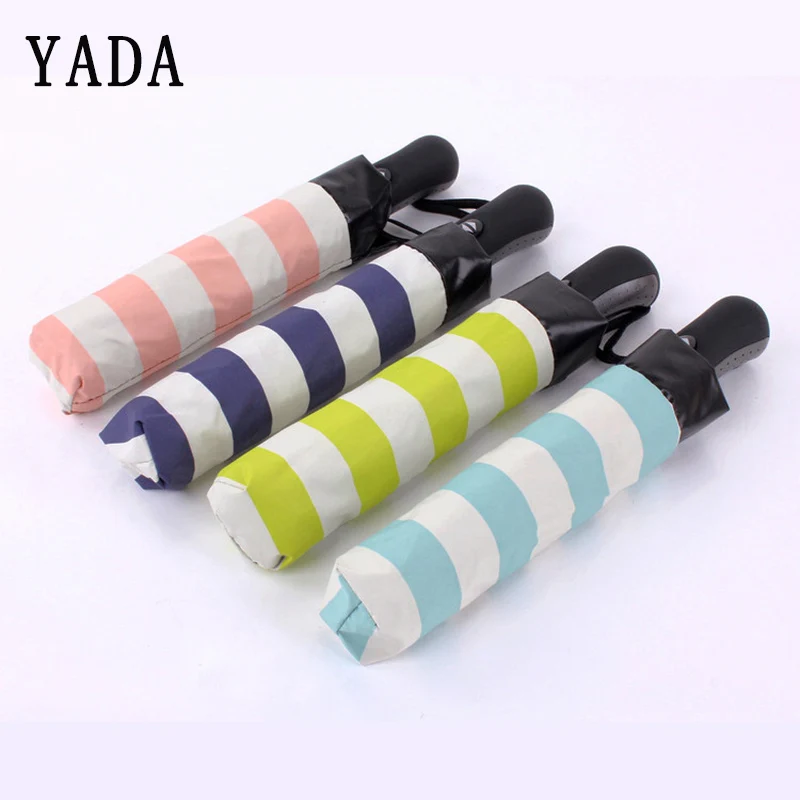 YADA Stripe Reverse Umbrella Parasol Folding Rainy Automatic Umbrellas For Women Men UV Stripe Outdoor Windproof Umbrella YD219 
YADA Stripe Reverse Umbrella Parasol Folding Rainy Automatic Umbrellas For Women Men UV Stripe Outdoor Windproof Umbrella YD219