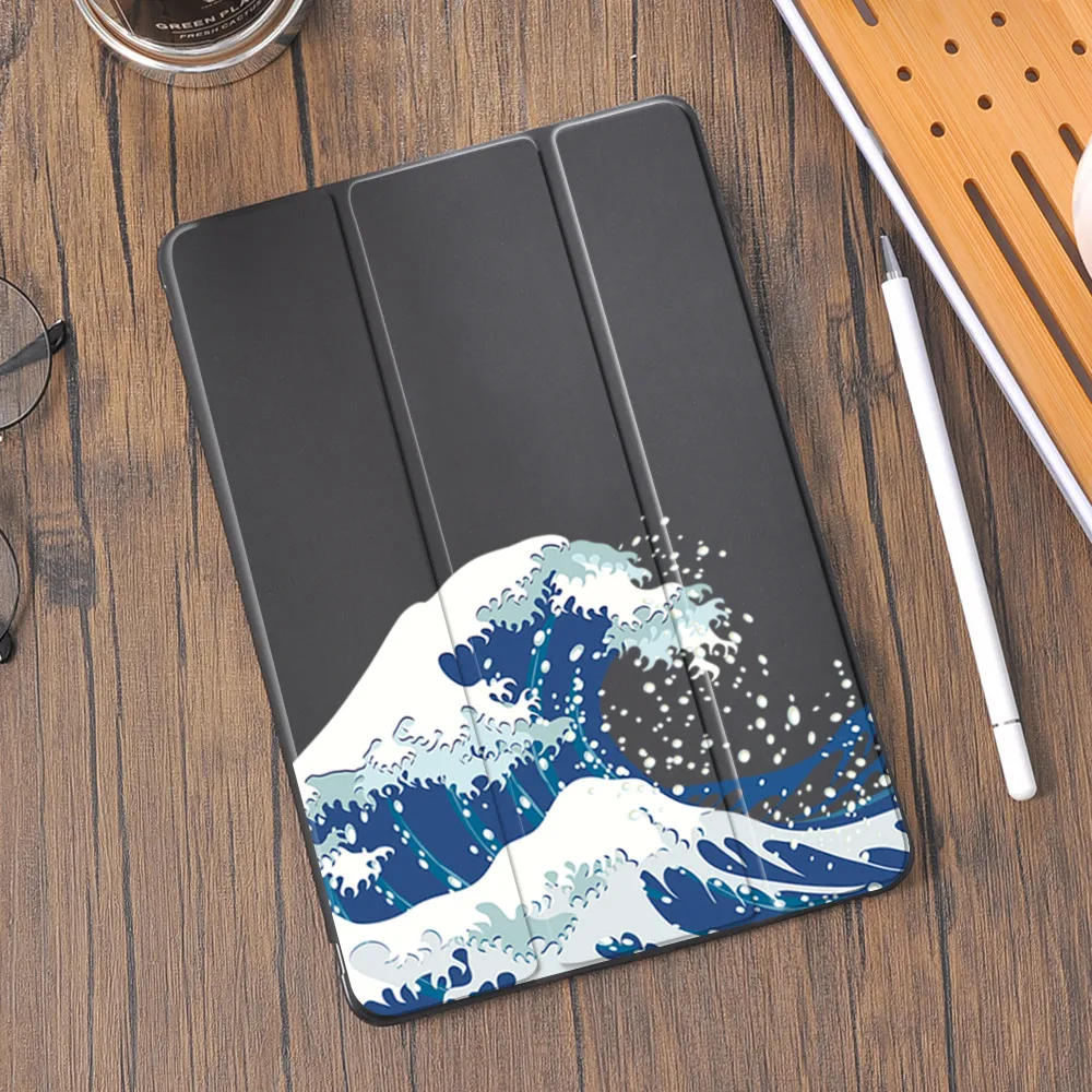 Kanagawa Waves for Air 4 iPad Stand Case Pencil Holder 10.2 7th 6th 11 Pro 12.9 Funda 2020 Mini 5 Cover Silicone 10.5 Air 2 3
Kanagawa Waves for Air 4 iPad Stand Case Pencil Holder 10.2 7th 6th 11 Pro 12.9 Funda 2020 Mini 5 Cover Silicone 10.5 Air 2 3
