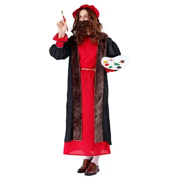 Dancing Stage Costumes Halloween Cosplay Costume Picasso Painter Renaissance Costume Adult King Prince Uniform Sportswear
Dancing Stage Costumes Halloween Cosplay Costume Picasso Painter Renaissance Costume Adult King Prince Uniform Sportswear