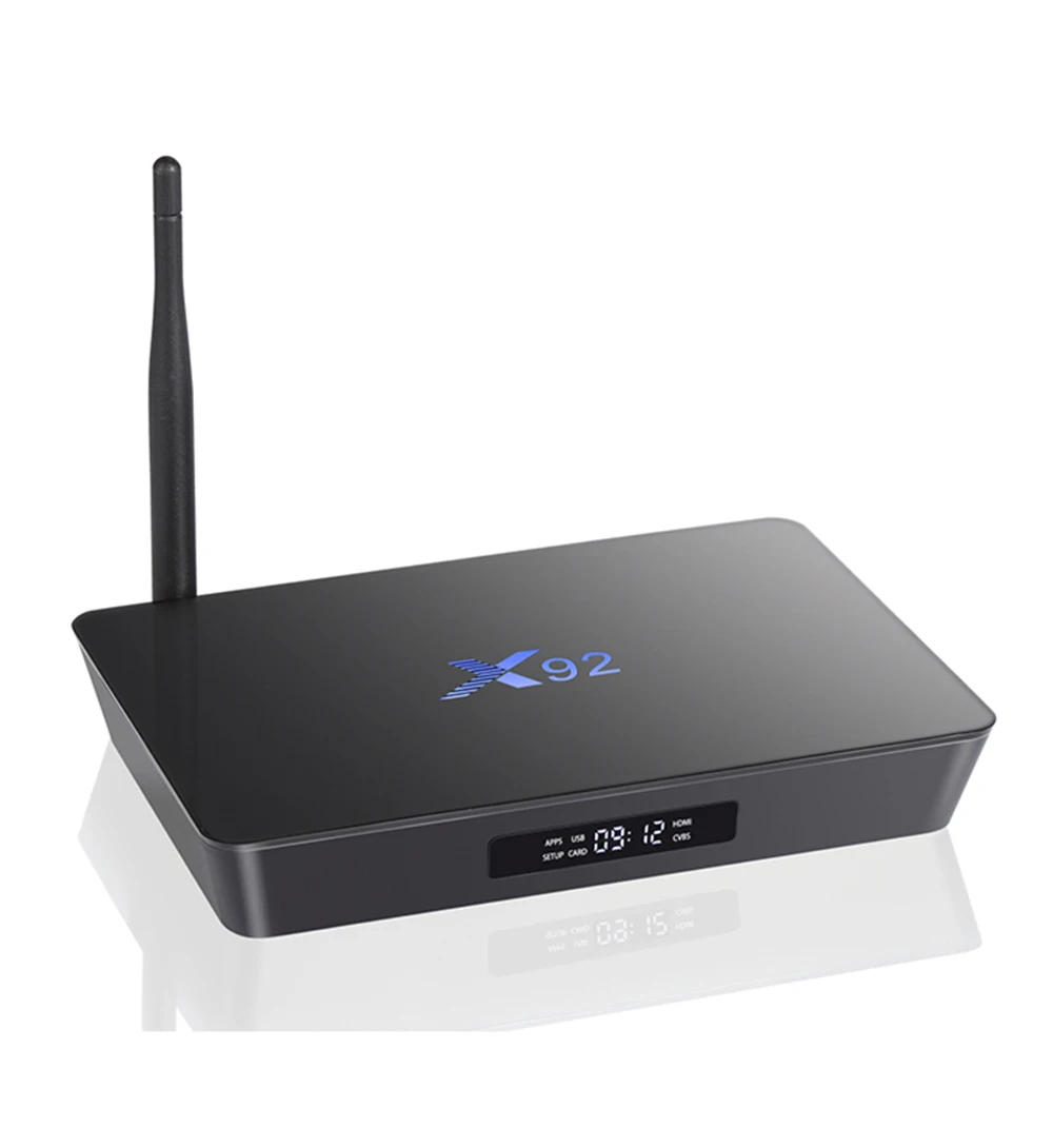 High Quality X92 Android Box 4K Amlogic S912 3GB 32GB Smart TV Box Octa Core with 1 Year IPTV M3U Italia Sweden France Portugal
High Quality X92 Android Box 4K Amlogic S912 3GB 32GB Smart TV Box Octa Core with 1 Year IPTV M3U Italia Sweden France Portugal