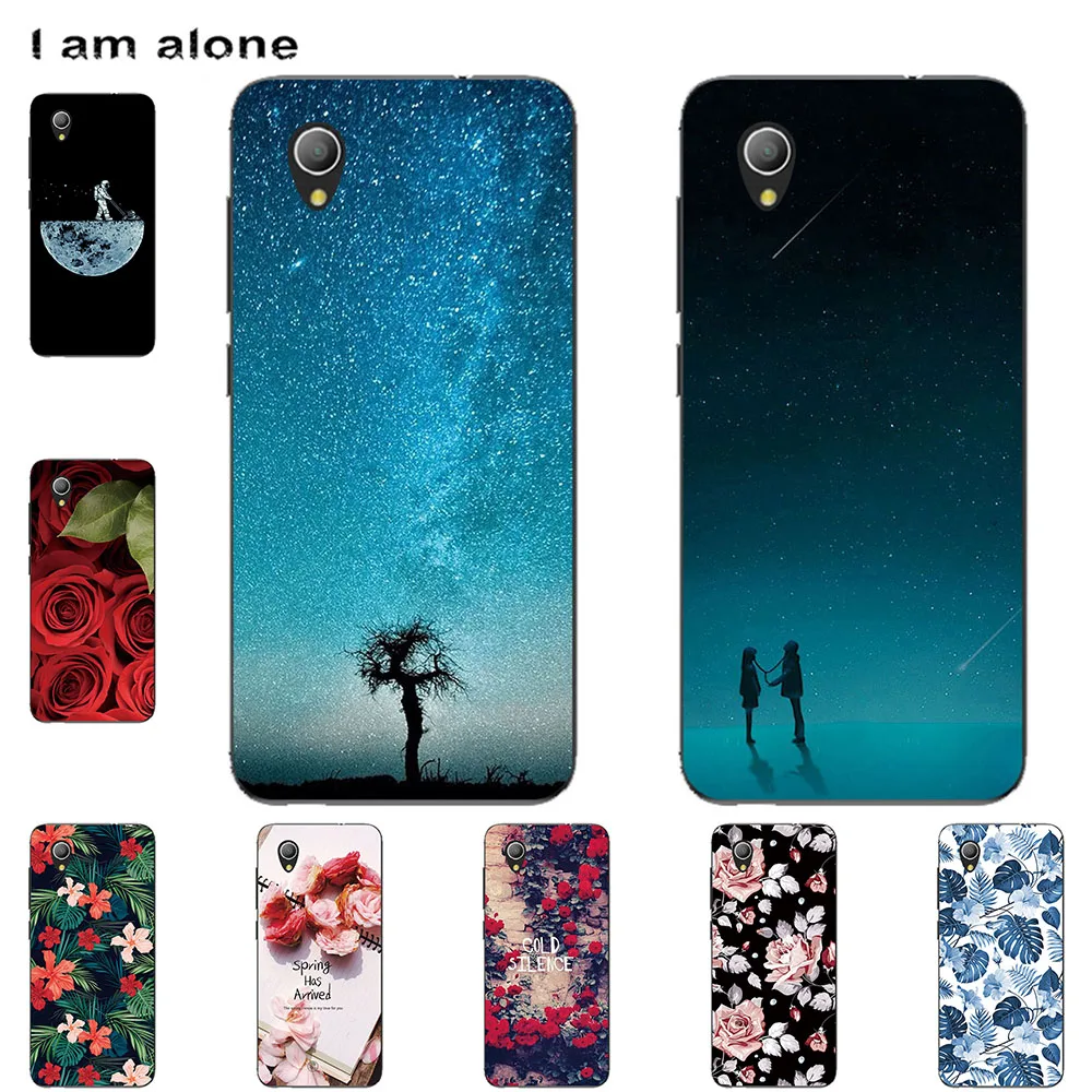 Чехол для телефона I am alone Alcatel 1 5033D 2019 1A 1B 2020 Модные Цветные чехлы с милым