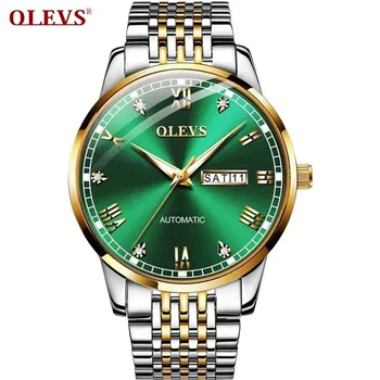 OLEVS Men Automatic Mechanical Watches Business Type Waterproof Watch Original Imported Movement Automatic Watch Date/Week
OLEVS Men Automatic Mechanical Watches Business Type Waterproof Watch Original Imported Movement Automatic Watch Date/Week