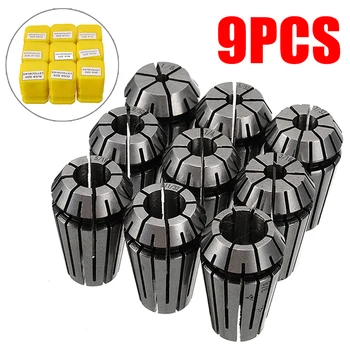 9pcs ER16 Spring Collets Set Precision 1/8"-3/8" Spring Collets Set For CNC Milling Lathe Chuck Tool
9pcs ER16 Spring Collets Set Precision 1/8"-3/8" Spring Collets Set For CNC Milling Lathe Chuck Tool