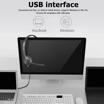 Logitech H340 USB Computer headset Microphone Stereo Headphones For USB Computer Headset Microphone Digital Stereo Sound Effect
Logitech H340 USB Computer headset Microphone Stereo Headphones For USB Computer Headset Microphone Digital Stereo Sound Effect