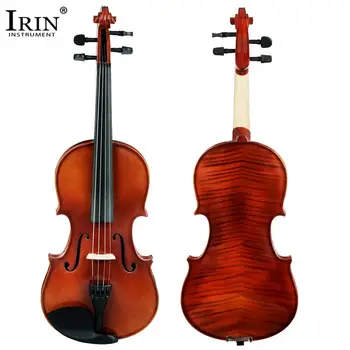 IRIN Violin 4/4 Full Size Acoustic Violin Antique Face Color Tiger Pattern 4-String Instrument With Case Vilolin Accessories
IRIN Violin 4/4 Full Size Acoustic Violin Antique Face Color Tiger Pattern 4-String Instrument With Case Vilolin Accessories