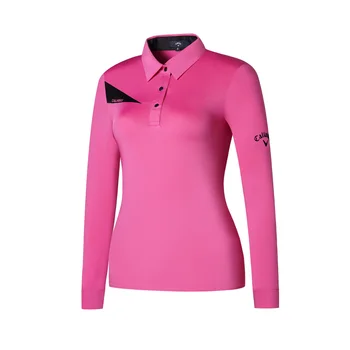 Autumn 2020 new women's Golf long sleeve polo-shirt slim fit quick dry sportswear
Autumn 2020 new women's Golf long sleeve polo-shirt slim fit quick dry sportswear