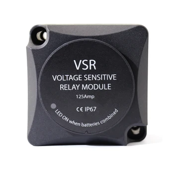VSR Tool Durable Voltage Sensitive Relay 125A Screw Battery Isolator Automatic Charging Accessories Module 12V Ship Yacht Boat
VSR Tool Durable Voltage Sensitive Relay 125A Screw Battery Isolator Automatic Charging Accessories Module 12V Ship Yacht Boat