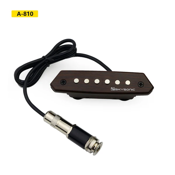 Skysonic A-810 Preamp System Guitar Pickups Humbucker Sound-Hole EQ For Finger- style Tapping Solo Guitar Pick Holder
Skysonic A-810 Preamp System Guitar Pickups Humbucker Sound-Hole EQ For Finger- style Tapping Solo Guitar Pick Holder