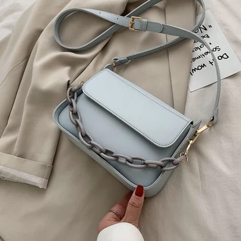 Chain Designer Small Pu Leather Crossbody Bags For Women 2020 Summer Candy Color Cute Lady Travel Shoulder Messenger Handbags
Chain Designer Small Pu Leather Crossbody Bags For Women 2020 Summer Candy Color Cute Lady Travel Shoulder Messenger Handbags