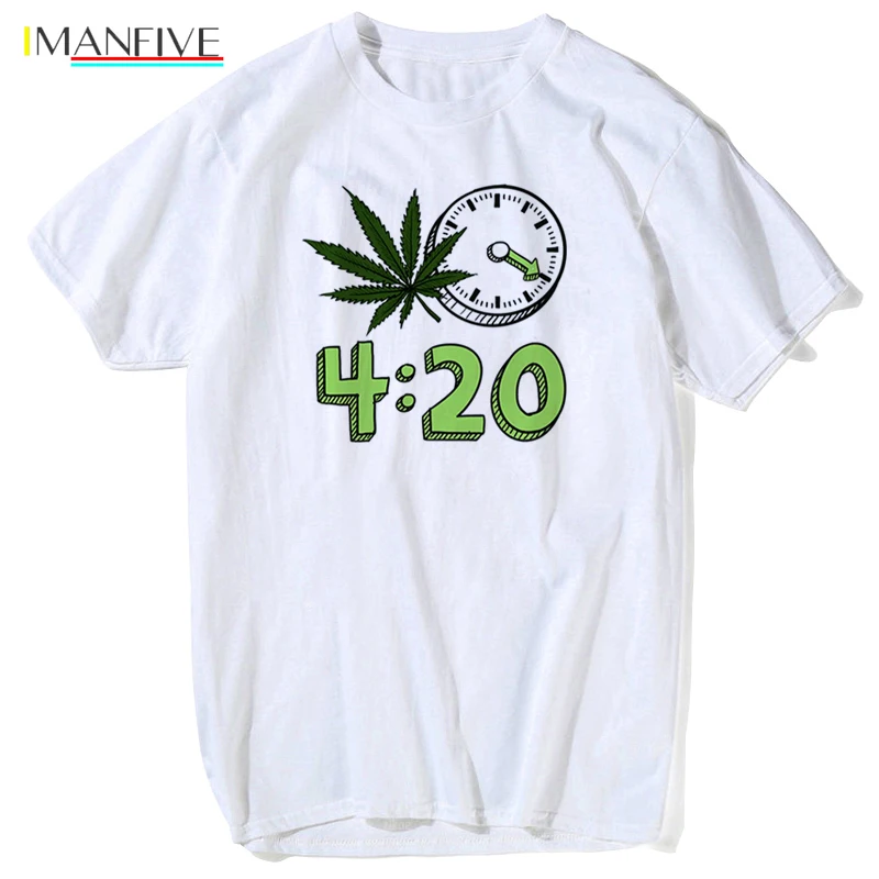 2019 new Men Print Weed 4:20 it's Time funny T-shirt Short Sleeve O-Neck Summer Unisex Casual Fashion White T shirt
2019 new Men Print Weed 4:20 it's Time funny T-shirt Short Sleeve O-Neck Summer Unisex Casual Fashion White T shirt