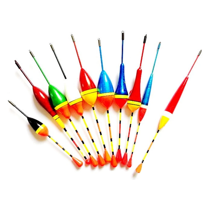 Lote-de-10-unidades-de-flotadores-de-pesca-en-hielo-de-colores-variados-flotadores-de-boya