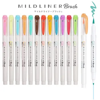 5pcs/box Zebra Mildliner Double Head Marker Pen Drawing Highlighters Caligraphy Pen Soft Brush Pen Art Supply Kawaii Stationery
5pcs/box Zebra Mildliner Double Head Marker Pen Drawing Highlighters Caligraphy Pen Soft Brush Pen Art Supply Kawaii Stationery