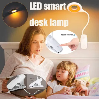 Clip Table Lamp Led Desk Lamp Touch Clip Study Lamps Magnifier Gooseneck Desktop usb Table Light Rechargeable Smart Llight
Clip Table Lamp Led Desk Lamp Touch Clip Study Lamps Magnifier Gooseneck Desktop usb Table Light Rechargeable Smart Llight