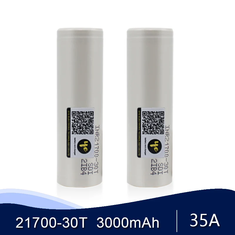 Аккумулятор для Samsung аккумулятор 35 А 3 7 В 30T 21700 3000 мА · ч PK NCR21700A|Перезаряжаемые