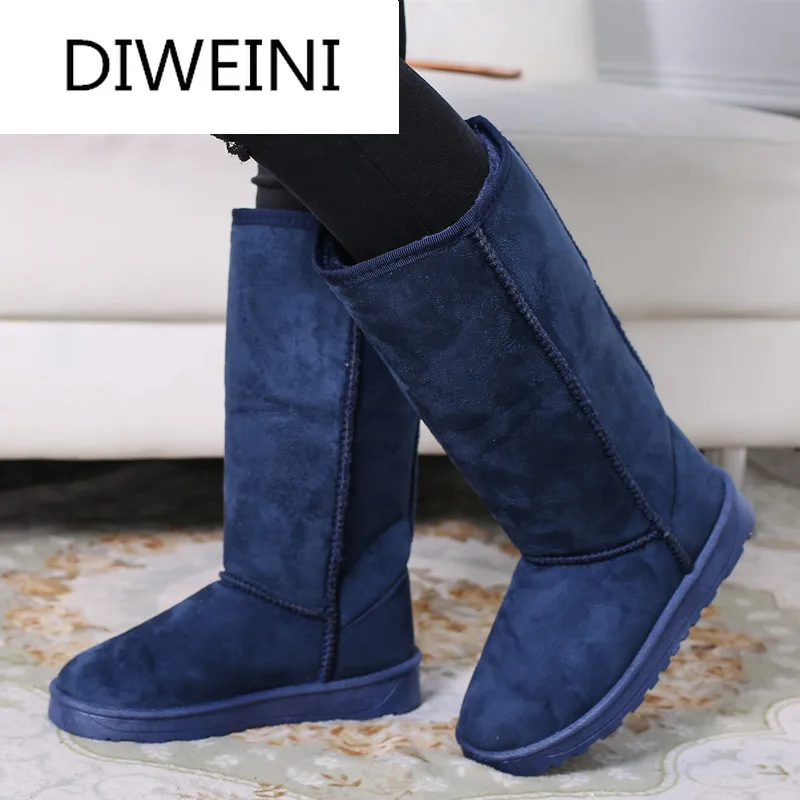 

2020 New Snow Boots Warm Women Fashion Suede Australia Classic Women's Mid-Calf Boots Winter Women Snow Boots Plus Botas Mujer