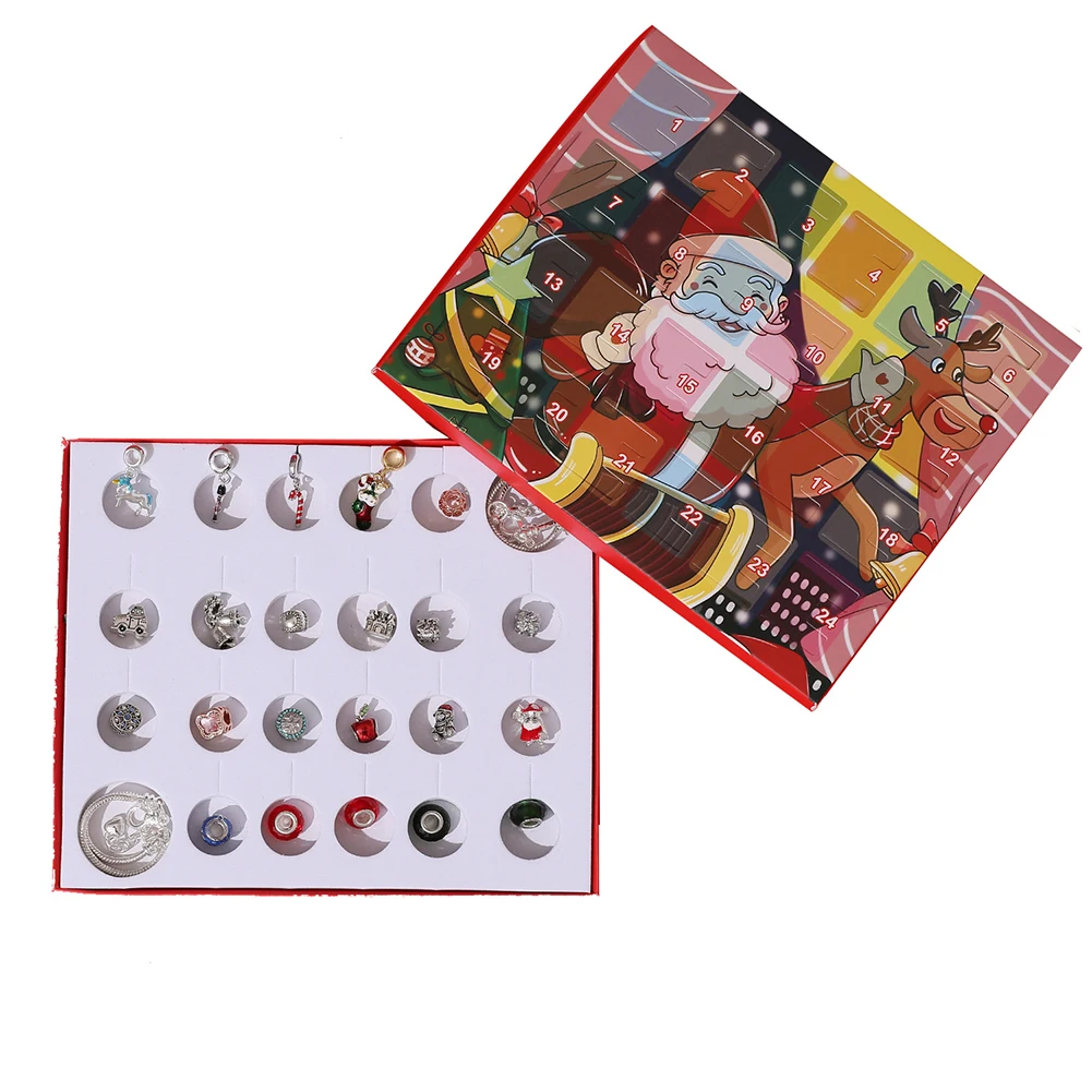 2 Pcs Christmas Advent Calendar Children DIY Jewelry Advent Calendars DIY Bracelet Necklace Accessory Set for Kids Girls
2 Pcs Christmas Advent Calendar Children DIY Jewelry Advent Calendars DIY Bracelet Necklace Accessory Set for Kids Girls