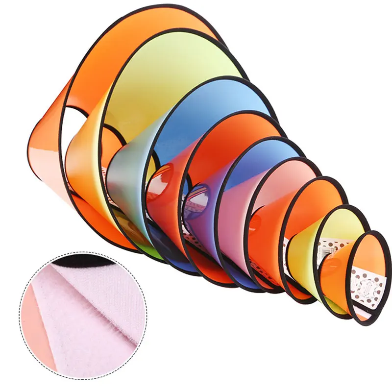 Fight Against Equipment Candy Color Elizabethan Circle Mult Size Dog Protection Accessories Anti-Lick and Anti-Bite Pet Supplies
Fight Against Equipment Candy Color Elizabethan Circle Mult Size Dog Protection Accessories Anti-Lick and Anti-Bite Pet Supplies