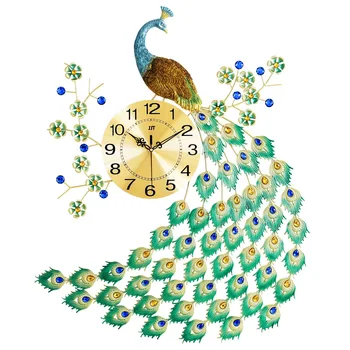 3D iron wall clocks home decor peacock wall clock modern design peacock large europe creative clocks for living room decoration 
3D iron wall clocks home decor peacock wall clock modern design peacock large europe creative clocks for living room decoration