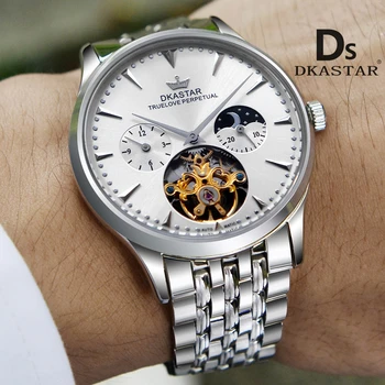 Tourbillon Watch Men Automatic Mechanical GMT Watch Mens Fashion Multiple Time Zone Gold Stainless Steel Wristwatch Men New 2020
Tourbillon Watch Men Automatic Mechanical GMT Watch Mens Fashion Multiple Time Zone Gold Stainless Steel Wristwatch Men New 2020