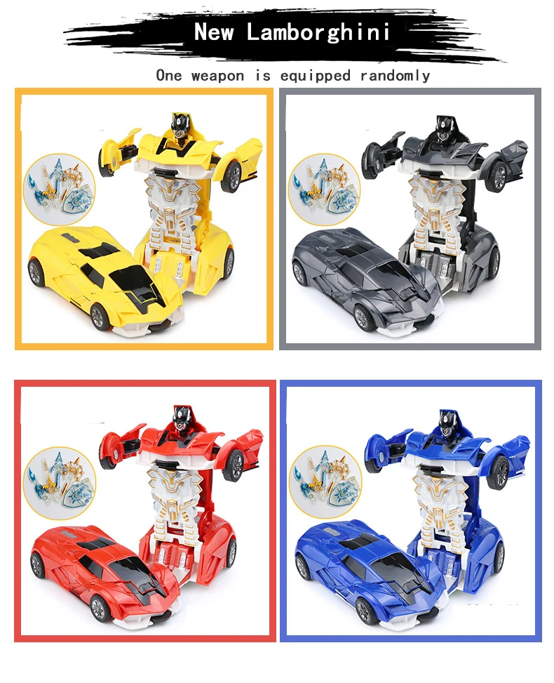 Children's Hot Toys Crash Deformation Car Truck Transformation Robots Kids Toy Cars Toddler For Boys 2-3-4-5-6-7 Years Old Gift