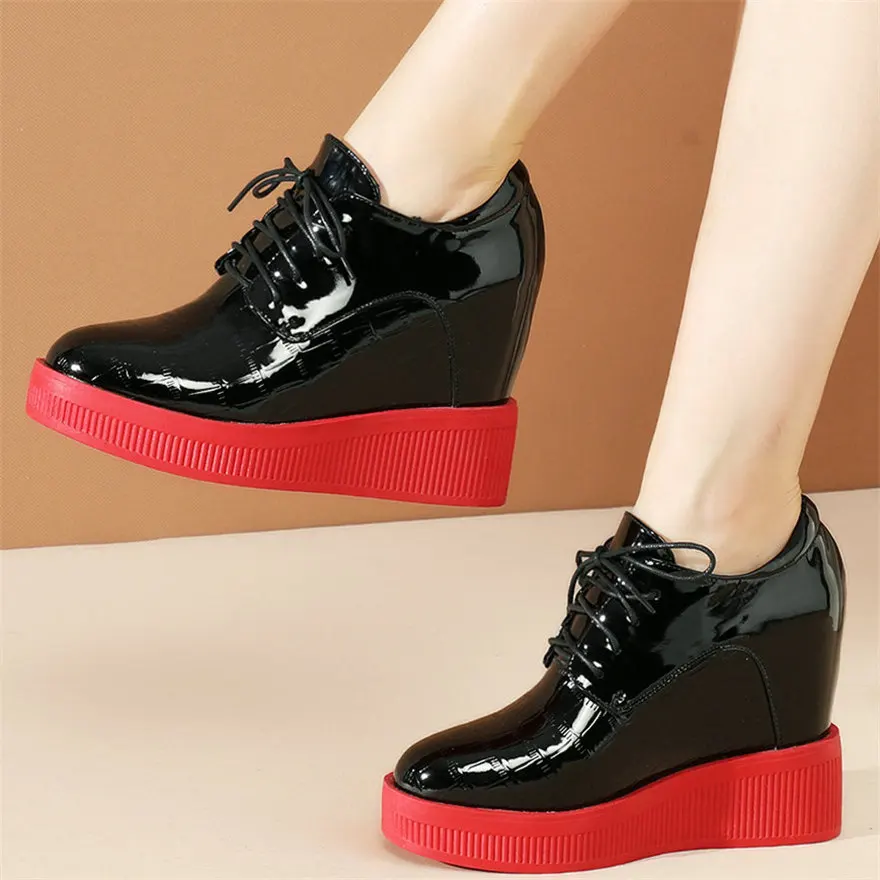 2021 Fashion Sneakers Women Lace Up Cow Leather Wedges High Heel Ankle Boots Female Round Toe Platform Pumps Shoes Casual Shoes
2021 Fashion Sneakers Women Lace Up Cow Leather Wedges High Heel Ankle Boots Female Round Toe Platform Pumps Shoes Casual Shoes
