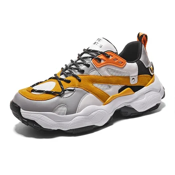 Dad Shoes Men Chunky Men Shoes 2020 Spring Autumn Sneakers Chaussure Homme Breathable Male Trainers Casual Sneakers 
Dad Shoes Men Chunky Men Shoes 2020 Spring Autumn Sneakers Chaussure Homme Breathable Male Trainers Casual Sneakers