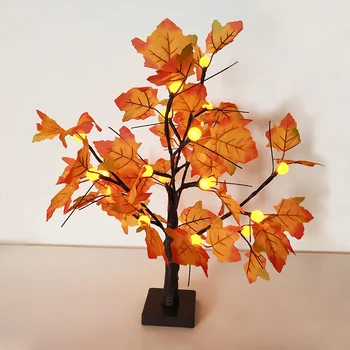 24 LED Desktop Lighted Maples Tree Battery Operated Thanksgiving Table Decoration Lights Maples Leaves Tree Lamp JS22
24 LED Desktop Lighted Maples Tree Battery Operated Thanksgiving Table Decoration Lights Maples Leaves Tree Lamp JS22