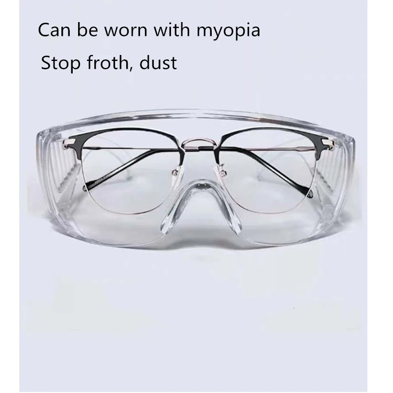 PC-Safety Glasses Eye Protection Anti-Dust&Droplet Anti Fog Goggles Transparent Clear Eyepiece Chemical Gafas Protective Goggles
PC-Safety Glasses Eye Protection Anti-Dust&Droplet Anti Fog Goggles Transparent Clear Eyepiece Chemical Gafas Protective Goggles
