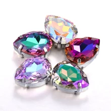 Top K9 Rhinestones Drop Shape Strass Glass Sew-on Rhinestones with Claw for Diy Craft Christmas Clothing Garment Decoration
Top K9 Rhinestones Drop Shape Strass Glass Sew-on Rhinestones with Claw for Diy Craft Christmas Clothing Garment Decoration