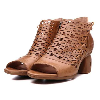 YourSeason Casual Platform Office Lady Sandals Summer 2020 Genuine Leather Women Retro Zip Sewing Casual Handmade Hollow Shoes 
YourSeason Casual Platform Office Lady Sandals Summer 2020 Genuine Leather Women Retro Zip Sewing Casual Handmade Hollow Shoes